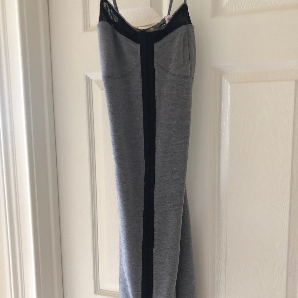 RACHEL ROY GRAY DRESS BLACK SIZE MEDIUM